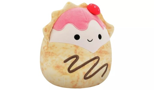 Squishmallows - Gasten - Palačinka s jagodama i čokoladom - 20cm