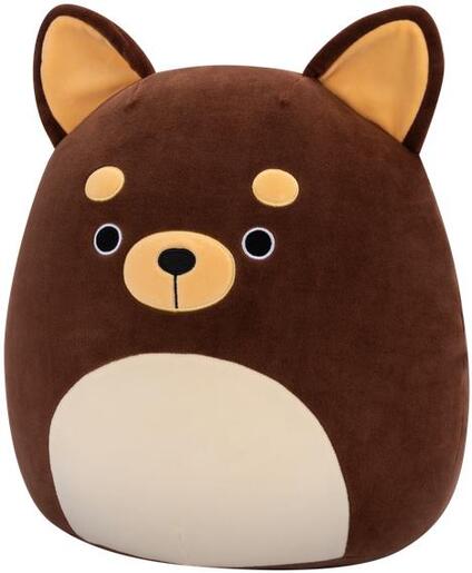 Squishmallows - Barkevina - Tamno smeđa čivava - 35cm