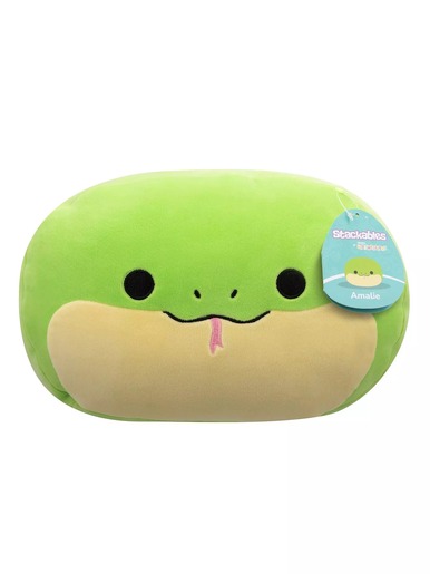 Squishmallows Stackables - Amalie - Zelena zmija - 30cm