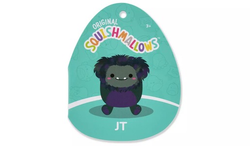 Squishmallows - JT - Tamno plavozeleni Bigfoot - 20cm