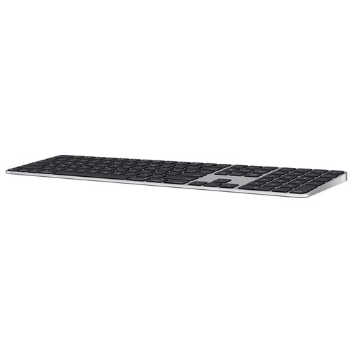 Apple Magic Keyboard (2024) s numeričkim dijelom, Touch ID, Croatian, Black Keys, tipkovnica (mxk83cr/a)