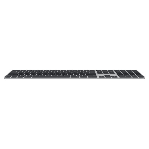 Apple Magic Keyboard (2024) s numeričkim dijelom, Touch ID, Croatian, Black Keys, tipkovnica (mxk83cr/a)