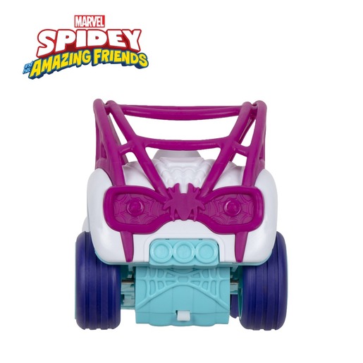 Spidey and Amazing Friends - Ghost Spider - Power Rollers vozilo