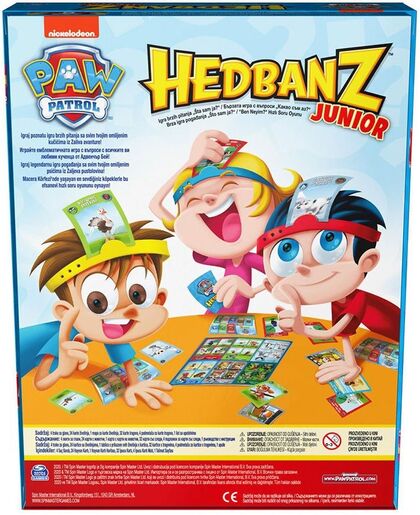 Paw patrol - Hedbanz Junior - društvena igra