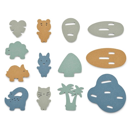 Liewood George igračke za kupanje - Peppermint multi mix