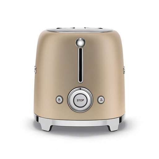 Smeg toster TSF01CHMEU, Champagne matt