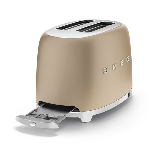 Smeg toster TSF01CHMEU, Champagne matt