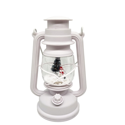 Božićni LED ukras - Snjegović s osvjetljenjem, glazbom i snijegom 14,5 x 11,7 x 24,5 cm