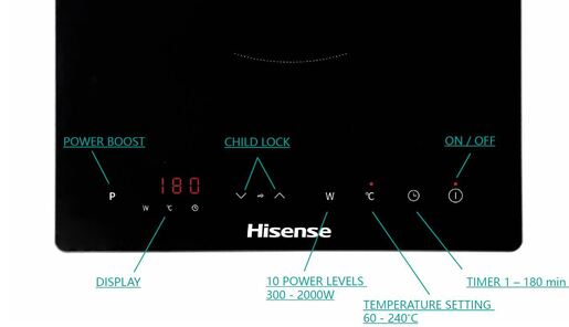 Hisense prijenosna indukcijska ploča HIC2000Y