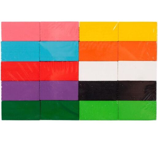 Drvene domino kocke 100 komada