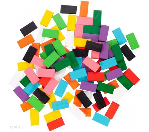 Drvene domino kocke 100 komada