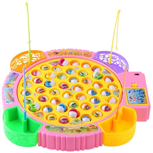 Društvena igra pecanje ribica 45 komada s 4 štapa