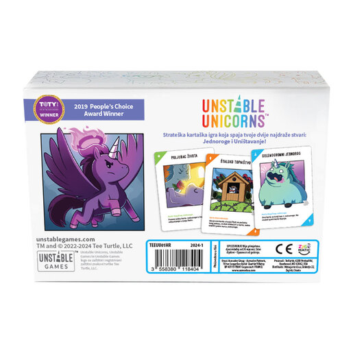 Unstable Unicorns, hrvatsko izdanje