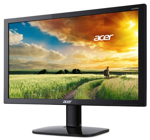 Acer monitor KA240YHbi, UM.QX0EE.H02, VA, FHD, 100Hz, 1ms, HDMI, VGA, FreeSync Premium