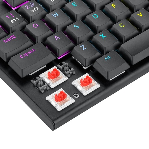 Redragon HORUS PRO K618RGB-PRO, mehanička tipkovnica, crna