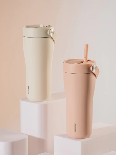 EQUA Carrie Cup, termo šalica od nehrđajućeg čelika za čaj/kavu, 600ml, Rose