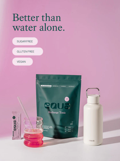 EQUA, Recharge Tonic, brusnica i limeta