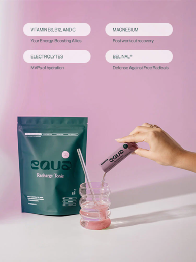 EQUA, Recharge Tonic, brusnica i limeta