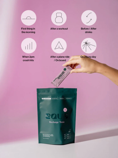 EQUA, Recharge Tonic, brusnica i limeta