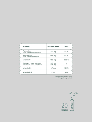 EQUA, Recharge Tonic, brusnica i limeta