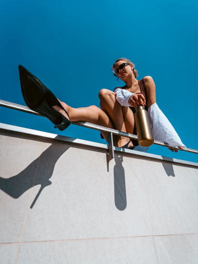 EQUA, termo boca od nehrđajućeg čelika, Timeless Metallic Bronzed, 600ml