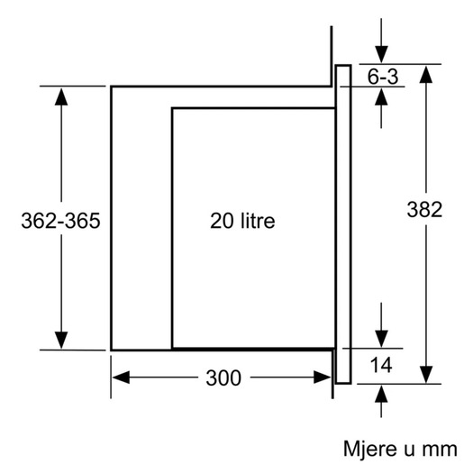 Bosch mikrovalna BFL520MB0