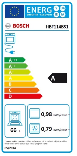 Bosch pećnica HBF114BS1