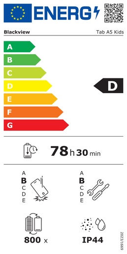 Blackview Tab A5 KIDS LTE plavi, tablet