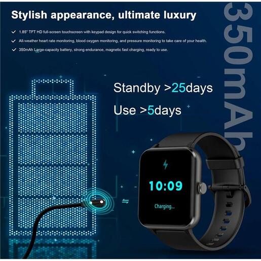 Blackview R50 crni, pametni sat