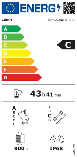 Cubot King Kong Star 2 12GB/256GB crni, mobitel