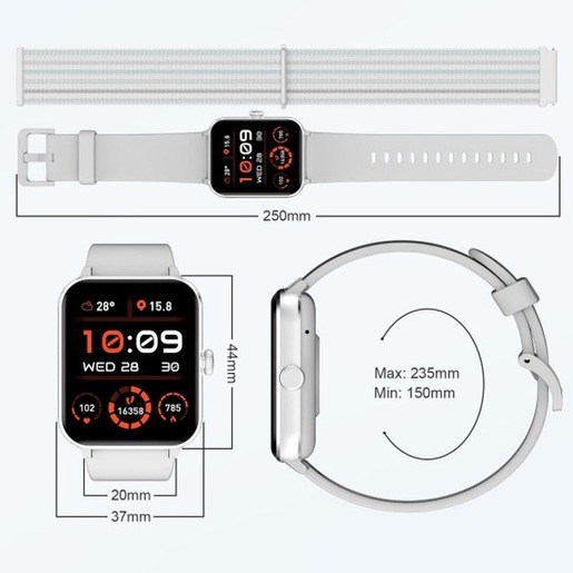 Blackview R50 sivi, pametni sat