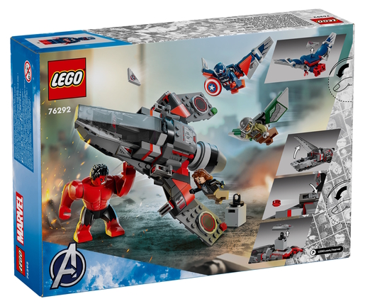 LEGO Marvel Bitka Captaina Americe i Red Hulka 76292