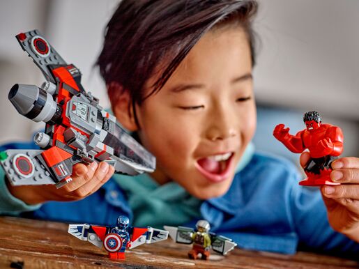 LEGO Marvel Bitka Captaina Americe i Red Hulka 76292