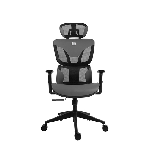 Bit Force Cozy LM-2D, uredska stolica, crno/siva