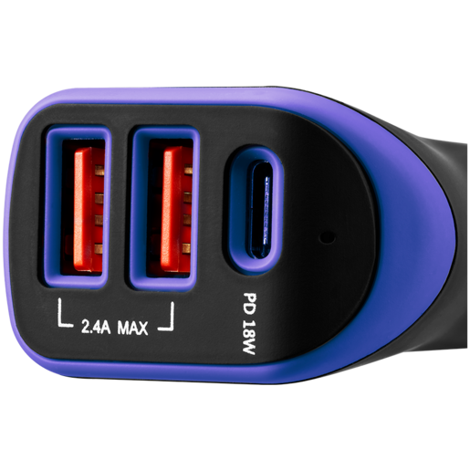 CANYON C-08 PD, auto punjač, 18W