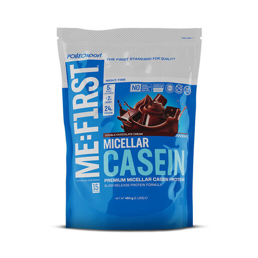 POLLEOsport Micellar Casein 454g Double Chocolate Cream