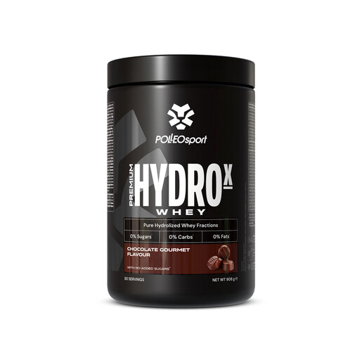 POLLEOsport Premium Hydrowhey 908g Chocolate Gourmet