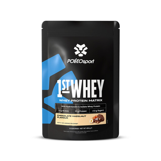 POLLEOsport 1st Whey 454g Chocolate Hazelnut