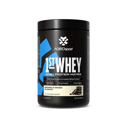 POLLEOsport 1st Whey 908g Cookies & Cream