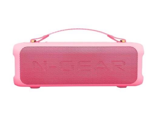 N-Gear karaoke BLAZOOKA 703, 100W, disco LED, bežični mikrofon, baterija, rozi