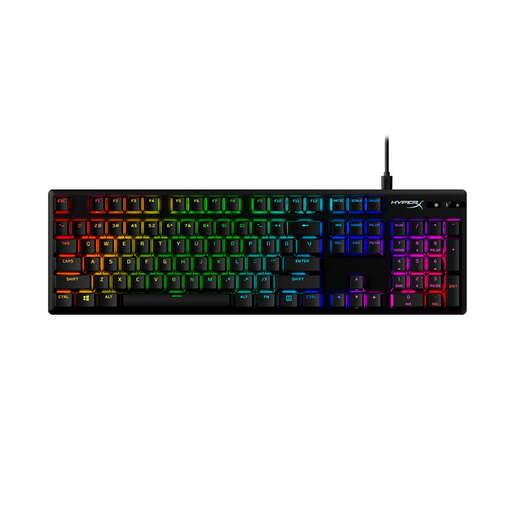HyperX Alloy Origins PBT, gaming tipkovnica, mehanička, Red Switch (639N3AA#ABA)