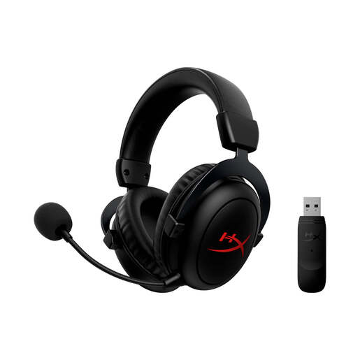 HyperX Cloud II Core bežične gaming slušalice, crne (6Y2G8AA)