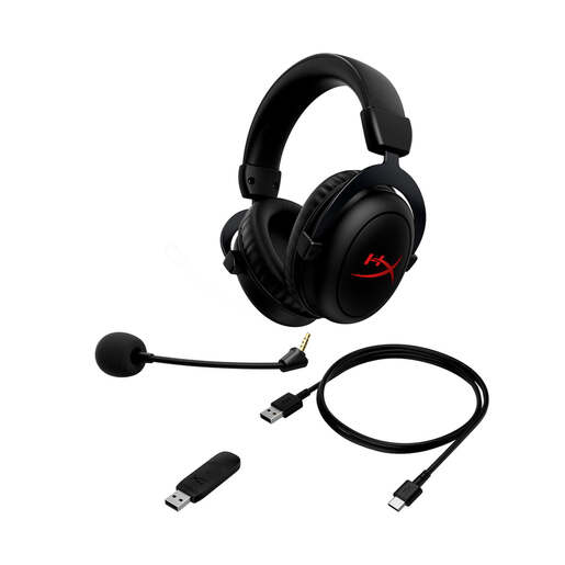 HyperX Cloud II Core bežične gaming slušalice, crne (6Y2G8AA)