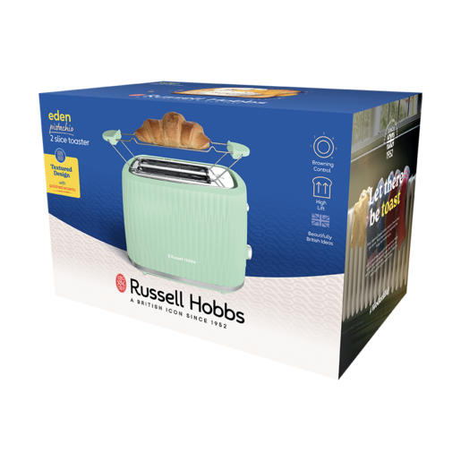 RUSSELL HOBBS toster 27374-56 Eden, pistacija