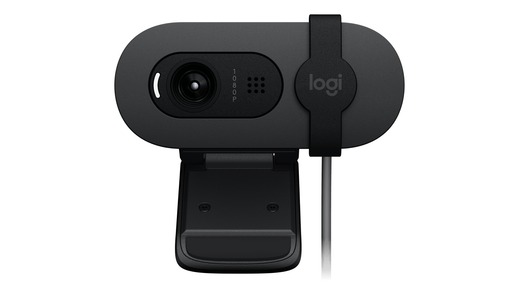 Logitech Brio 100 Full HD Webcam, USB, Crna (960-001585)