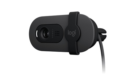 Logitech Brio 100 Full HD Webcam, USB, Crna (960-001585)