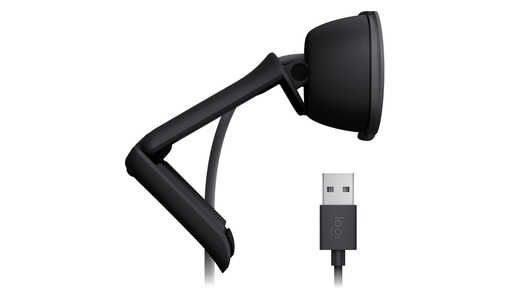 Logitech Brio 100 Full HD Webcam, USB, Crna (960-001585)