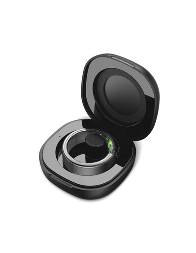 KSIX pametni prsten Saturn, veličina XS, crni