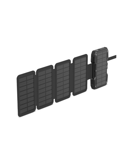 HEAD prijenosni punjač Solar Powerbank 22.5 W, 10.000 mAh, crni