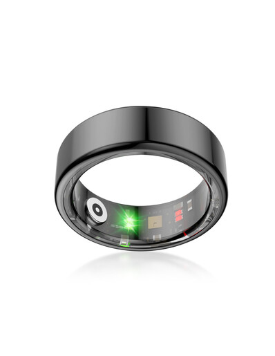 KSIX pametni prsten Saturn, veličina XL, crni